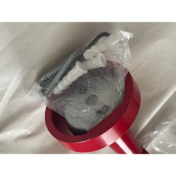 Red Allied Brass Pacific Beach Collection 24 Inch Towel Bar - Picture 6 of 7